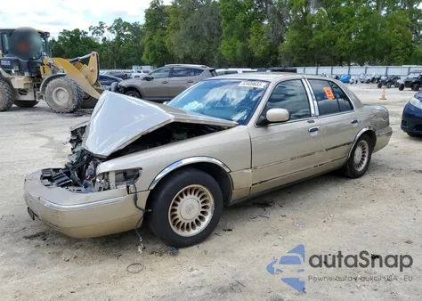 2000 Mercury Grand Marquis Ls z USA, uszkodzony, nr VIN 2MEFM75W6YX619802